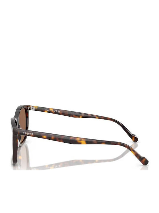 Vogue Unisex Ochelari de soare cu Maro Tortoise Cadru și Maro Lentilă VO5618S W65673