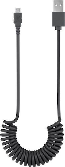 Goobay 1m Spiral USB 2.0 to micro USB Cable (62334)