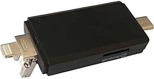 ATC Card Reader micro USB / USB 2.0 για SD