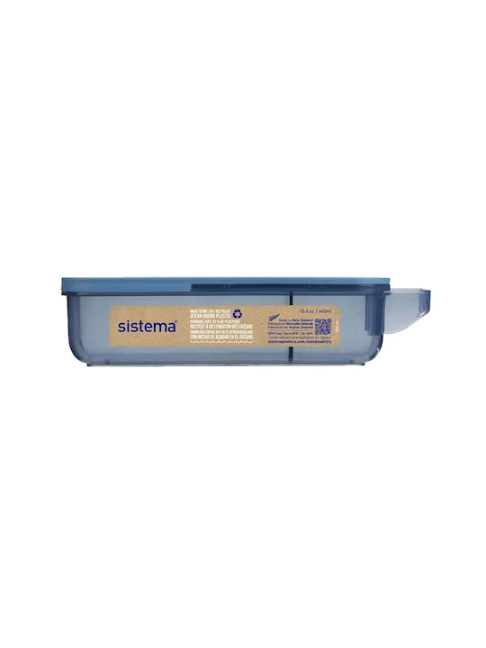 Sistema Δοχείο Φαγητού Πλαστικό Μπλε 445ml