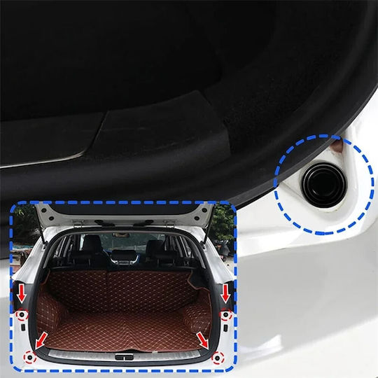 Silicone Anti-Vibration Stickers for Car Doors, Hood & Trunk Set of 20 Pcs Tc-241