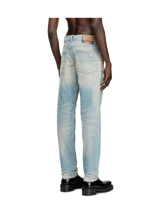 Diesel Ανδρικό Παντελόνι Τζιν Regular Fit Μπλε