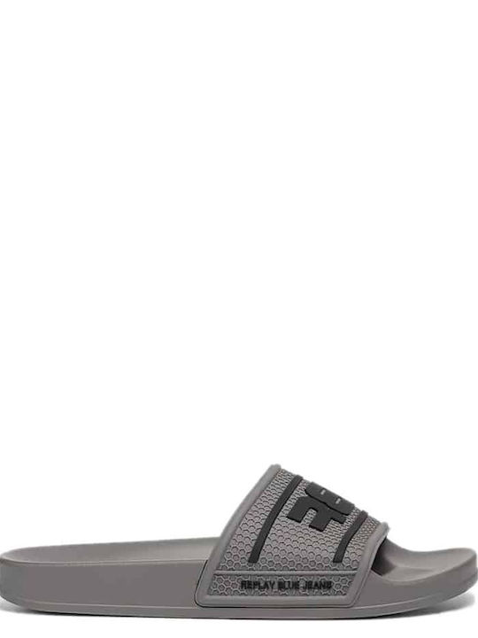 Herren Slides Grau