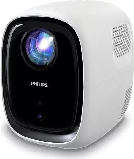 Philips Neopix 130W 0308.0067 Projector LCD HD LED Lamp with Wi-Fi and Built-in Speakers White