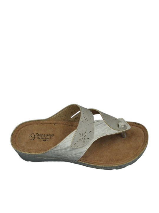 Anatomische Damenplattformen Beige