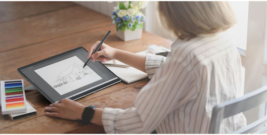 Alogic Clarity Active Stylus Pen 2 Digital for Alogic Clarity Touch Enabled Monitors & Microsoft Surface in Black color ALASS2