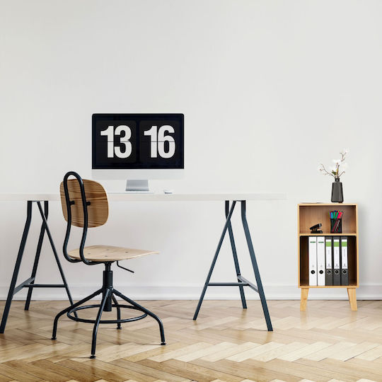 Beige Bookcase 40x35x70cm