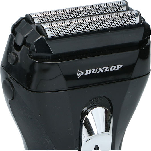 Dunlop Μαύρο 12796 Foil Ξυριστική Μηχανή Προσώπου Επαναφορτιζόμενη