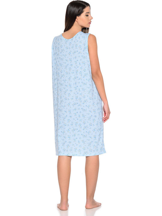 Clio Lingerie Nightgown Maternity & Nursing Sky Blue