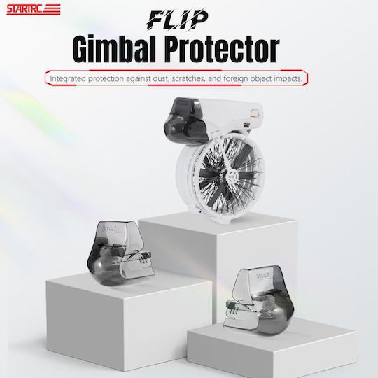 DJI Flip Startrc Защитен капак за обектив Gimbal Капак Прозрачен Черен
