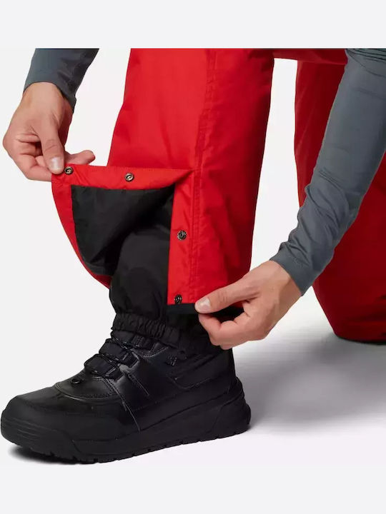 Columbia Bugaboo 2088141-698 Men's Trousers for Ski & Snowboard Red