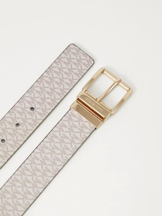 Leather Women's Belt Tabac Brown