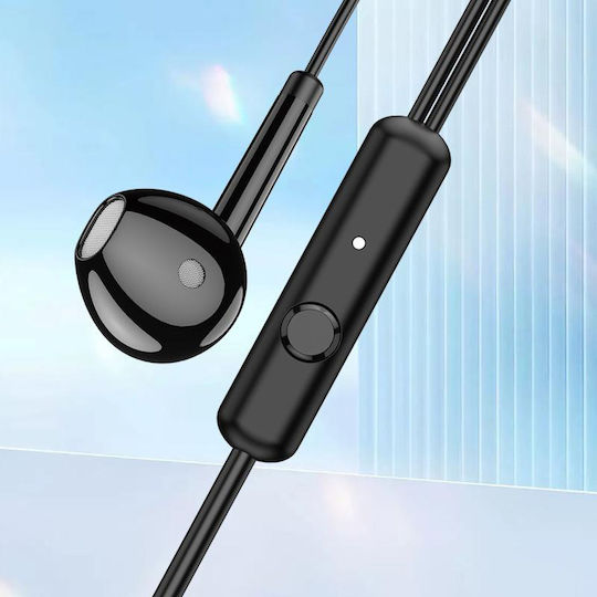 Kakusiga KSC-1301-BK In-ear Handsfree Ακουστικά με Βύσμα 3.5mm Μαύρο