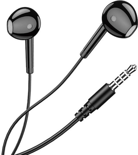 Kakusiga KSC-1301-BK In-ear Handsfree Ακουστικά με Βύσμα 3.5mm Μαύρο