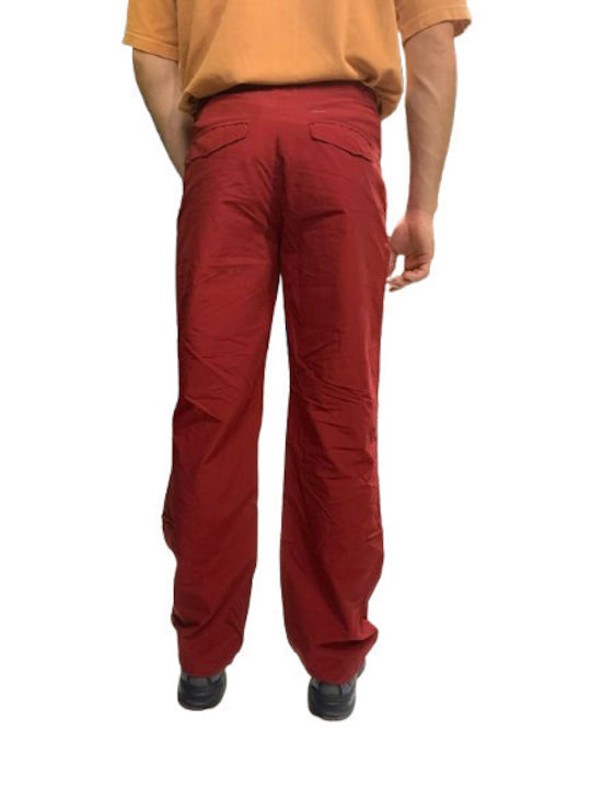 Woodland Lang Hose Wandern Rot