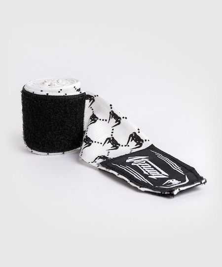 Μπαντάζ Venum Boxing Handwraps Monogram Venum-05401 White Black