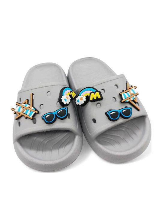 Kinder Badeschlappen Gray