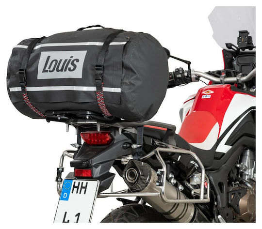 Louis Waterproof Motorcycle Tail Bag 50lt In Black Color