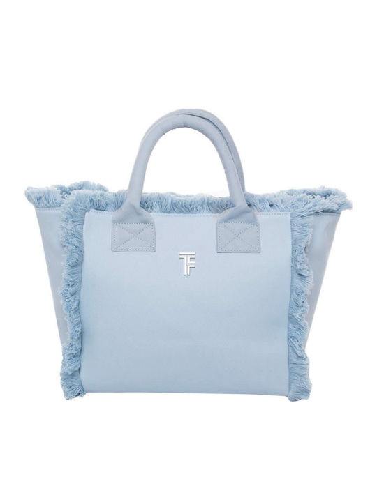 Feel & Touch Caribbean Stoff Strandtasche Wasserdicht Blau