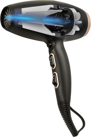 Girmi Hair Dryer Turbo with Diffuser 2400W