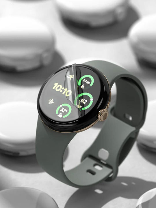 Смарт Протектор 4x Пакет Huawei Watch Gt 5 46mm Премиум Сменяема Фолио Смарт Протектор Класик Прозрачен 5949419285606