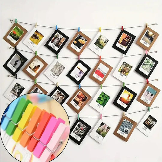 Wooden Decorative Pegs 30mm 50pcs 7dis143