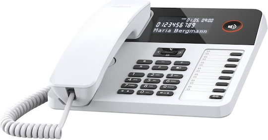 Gigaset Desk600 Corded Office Phone White S30350-H224-B102