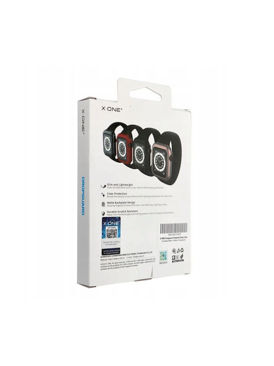 X-One Dropguard Πλαστική Θήκη σε Διάφανο χρώμα για Apple Watch Series 10 46mm X-One Dropguard Πλαστική Θήκη σε Διάφανο χρώμα για Apple Watch Series 10 46mm