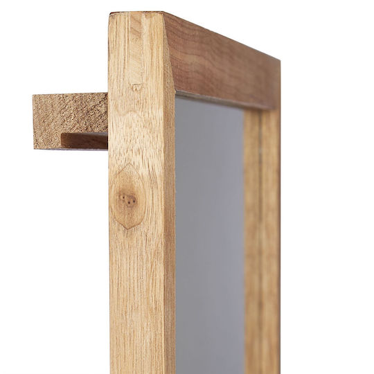 Relaxdays Bathroom Cabinet L30xW17xH80cm Walnut