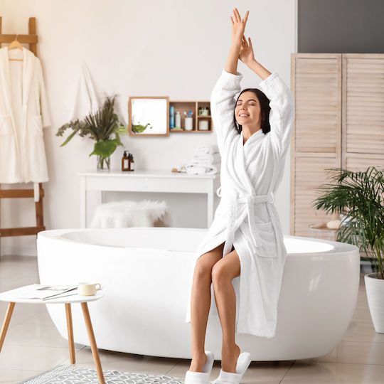 Relaxdays Bathroom Cabinet L30xW17xH80cm Walnut