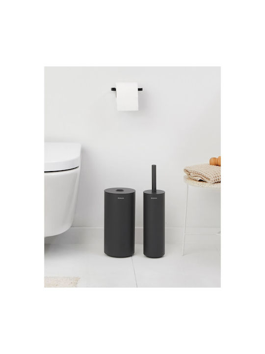 Brabantia Σετ Αξεσουάρ Μπάνιου Μεταλλικό Γκρι 3τμχ