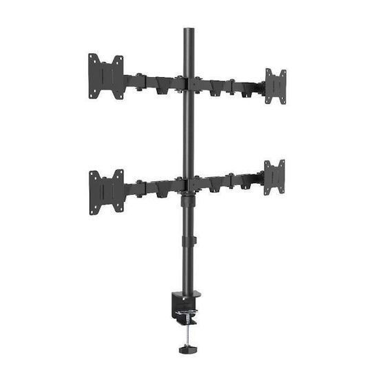 Focus Mount Halterung Auf dem Schreibtisch für 4 Monitore bis 26" mit Arm (FDM614)
