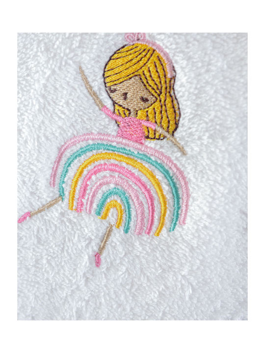 Rythmos Set of baby towels 2pcs Rainbow Rainbow 70 cmx140cm Weight 500gr/m²