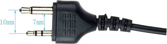 Retevis C9020A Ακουστικό Walkie Talkie Συμβατό με Midland