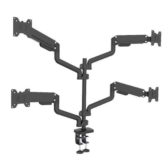Focus Mount Βάση Γραφείου για 4 Οθόνες έως 32" με Βραχίονα (DLB1044)