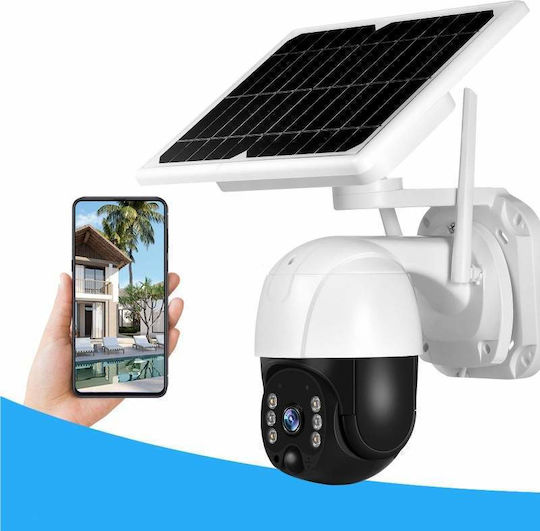 IP Cameră de Supraveghere Wi-Fi Full HD 1080p Rezistentă la apă Pe baterii cu Difuzor