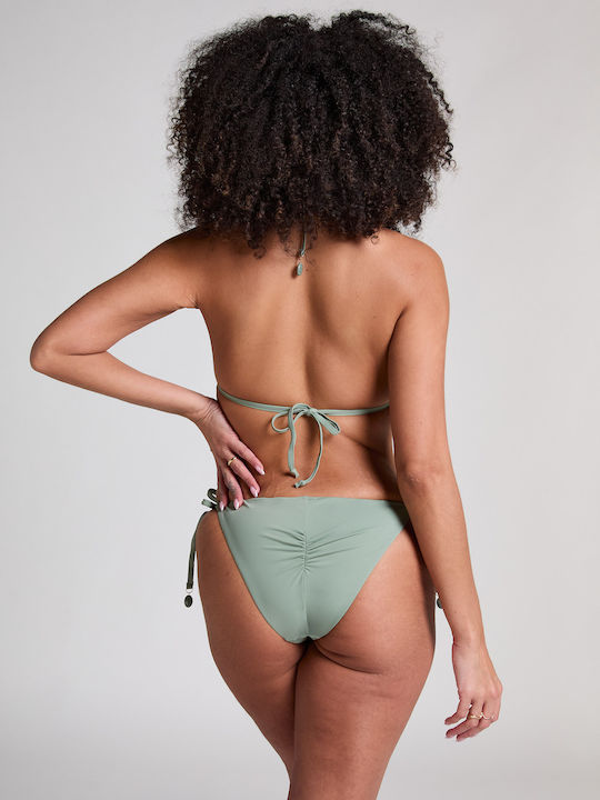 Giselle Bikini Τριγωνάκι Floral Πράσινο