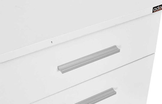 Nachttisch Trendline White 40x39x57cm