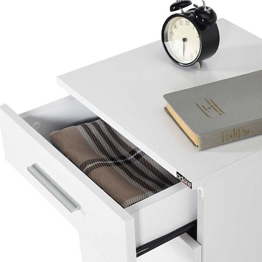 Nachttisch Trendline White 40x39x57cm