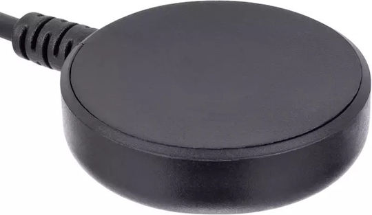 Akyga AK-SW-09 Charging Cable Μαύρο (Galaxy Watch Active)