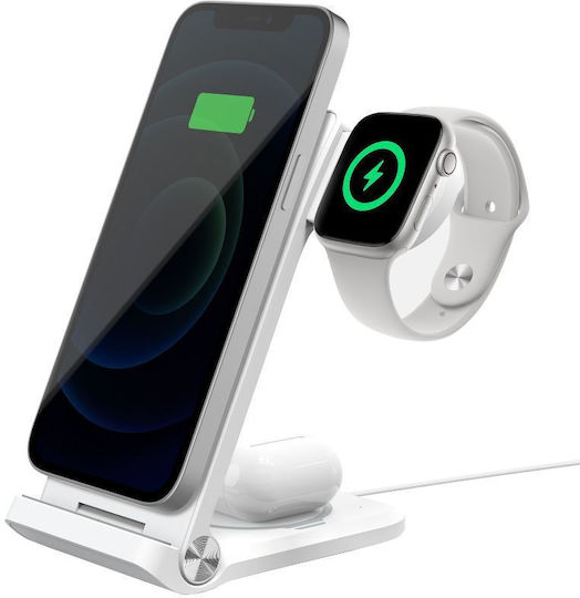 Nillkin Powertrio Φορτιστής για Apple Watch Λευκός