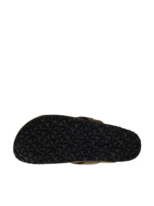Tamaris Women's Leather Clogs Brown