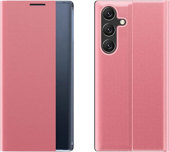 Hurtel Sleep Back Cover Tempered Glass / Plastic Roz (Galaxy A16)