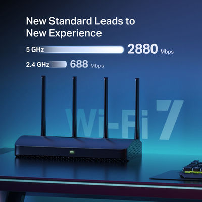 Mercusys MR27BE v1.2 Ασύρματο Router Wi‑Fi 7 με 2 Θύρες