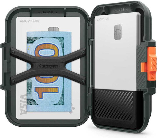 Spigen MagSafe Θήκη Καρτών Lock Fit MagSafe Military Green