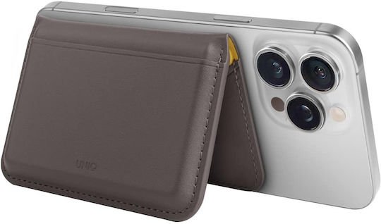 Uniq MagSafe Kartenetui Lyden DS RFID in Gray Farbe