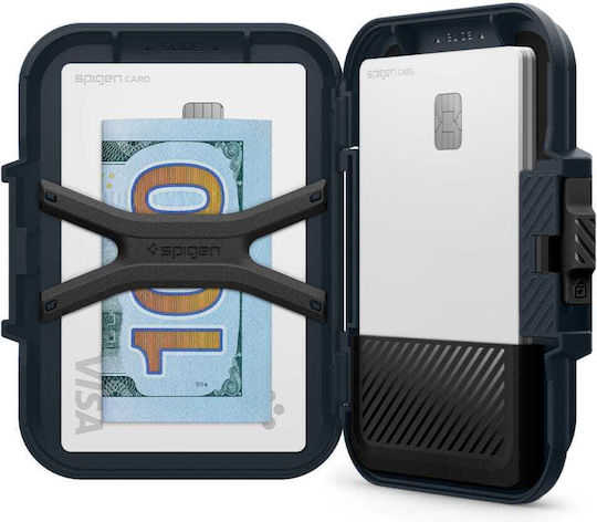 Spigen MagSafe Card Case Lock Fit MagSafe Metal Slate
