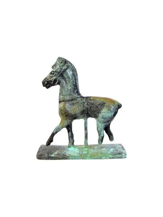 Decorative Horse made of Metal 11x10cm 1pcs