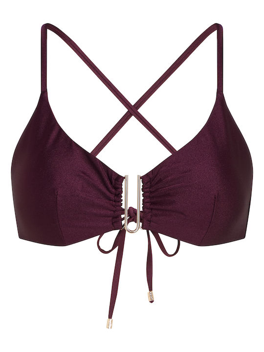 Costa Bikini Top Purple