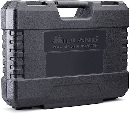 Midland G9 Pro Work Edition Ασύρματος Πομποδέκτης PMR 5W με Μονόχρωμη Οθόνη Σετ 2τμχ